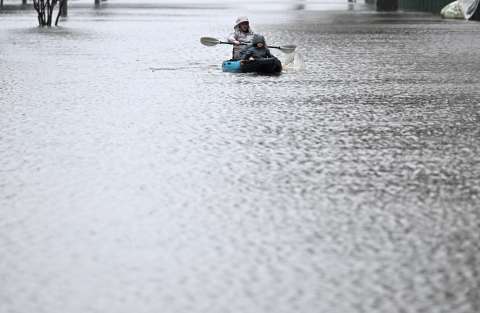 Inundaciones en Australia en imágenes: 50.000 personas en alerta de evacuación