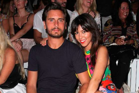 Scott Disick y Kourtney Kardashian en 2013. / AFP