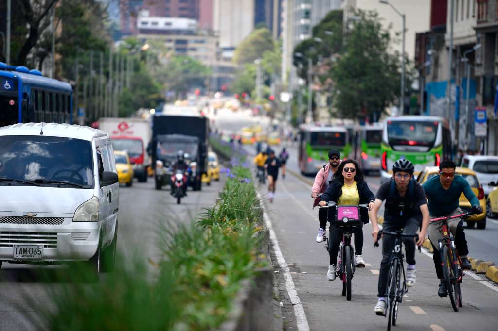 Primera jornada de día sin carro y moto en la ciudad de Bogotá