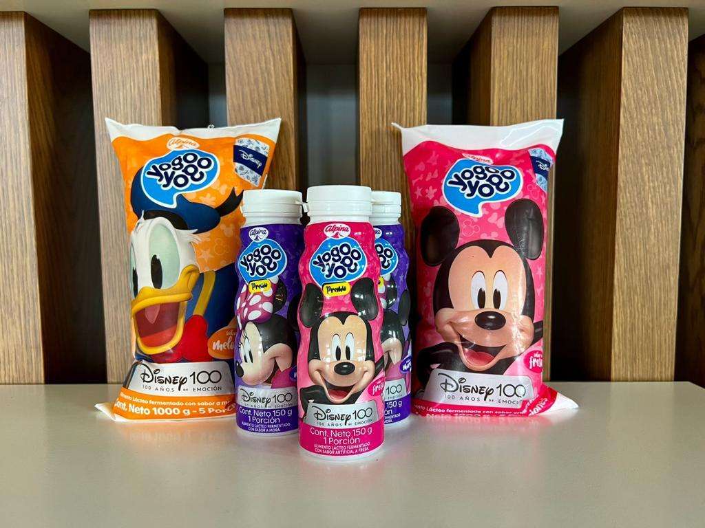 A partir del primer trimestre de 2023, los diseños de los productos de Yogo Yogo estarán inspirados en Mickey Mouse y sus amigos.