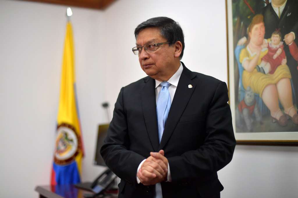 Nuevo presidente de la Corte Constitucional, en entrevista.