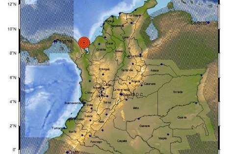 Dos temblores en el mar Caribe se sintieron en el centro del país