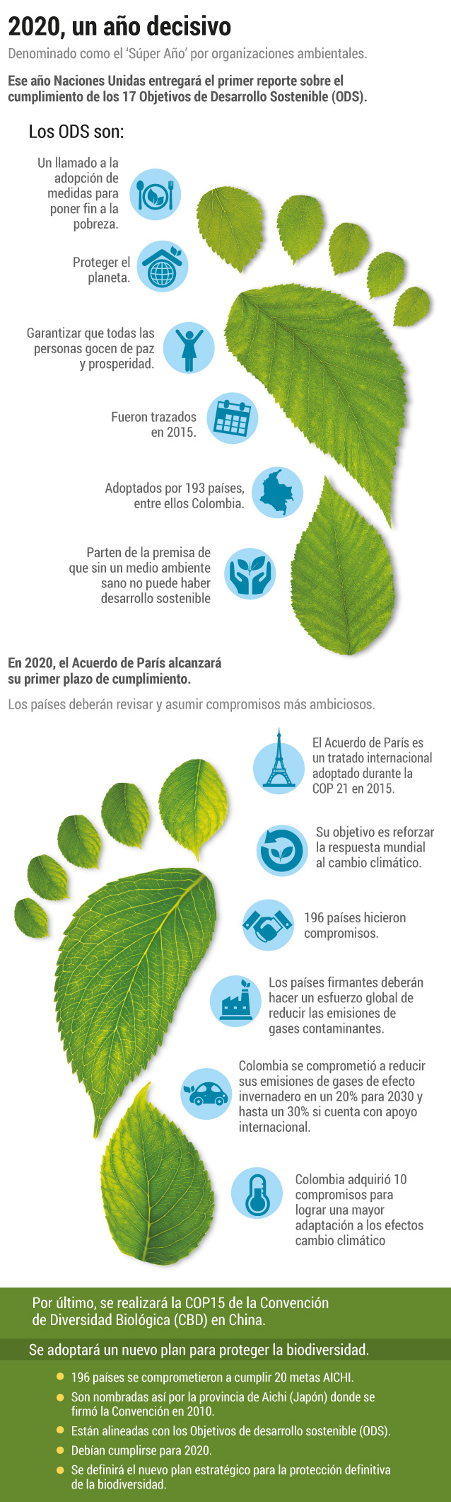 Los eventos para 2020El Espectador