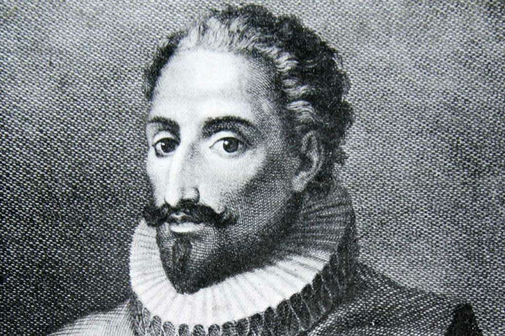 Miguel de Cervantes.