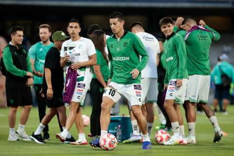 León vs. Necaxa en la Liga MX: hora y dónde ver a James Rodríguez en México
