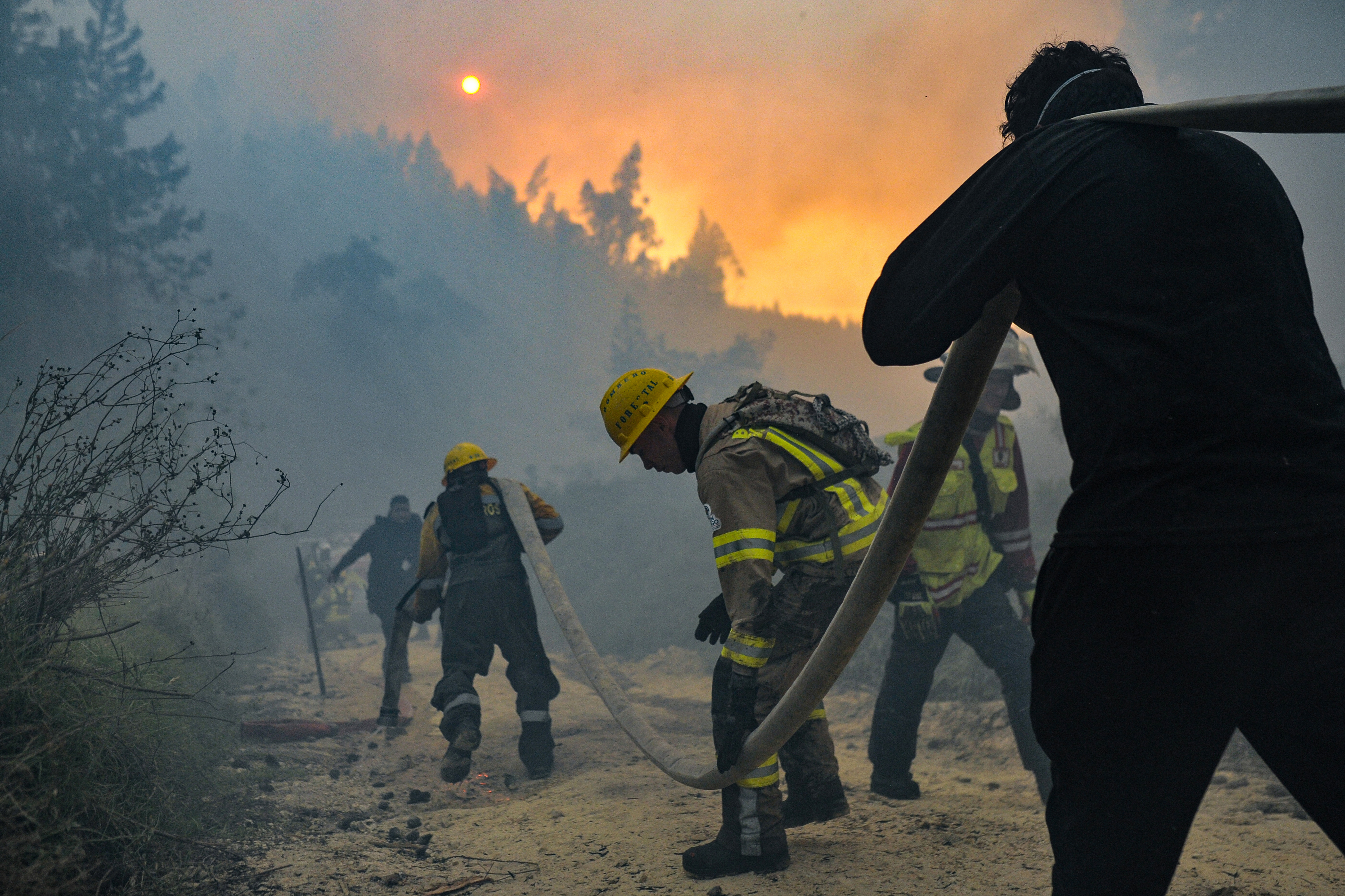 Incendio en Nemocón, Cundinamarca