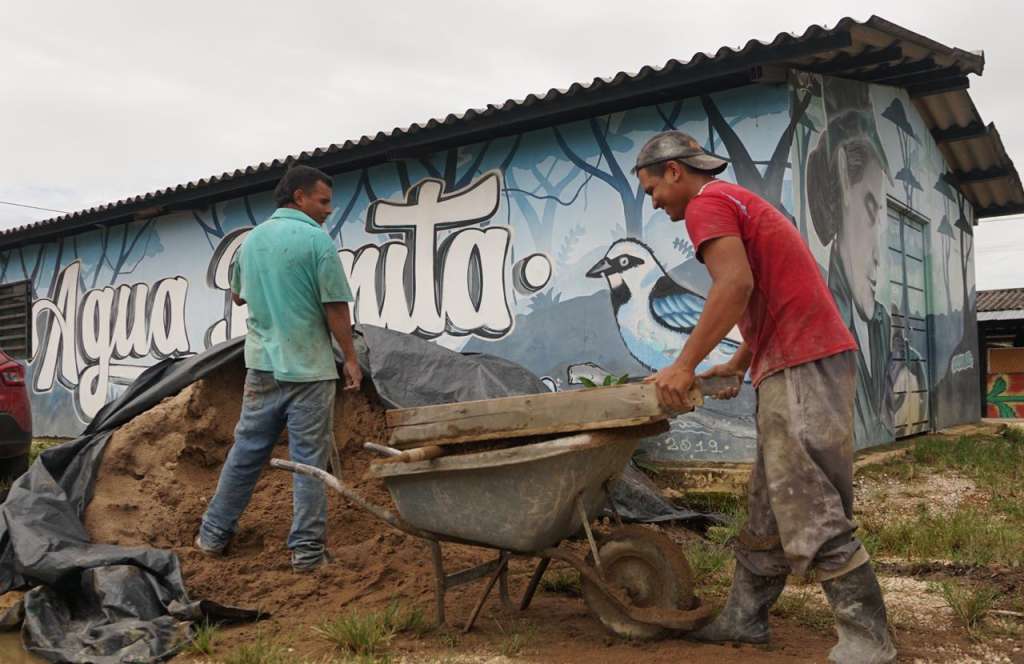 En el ETCR de Agua Bonita, en el municipio de La Montañita, Caquetá, viven alrededor de 500 personas, entre firmantes de paz y comunidad local.