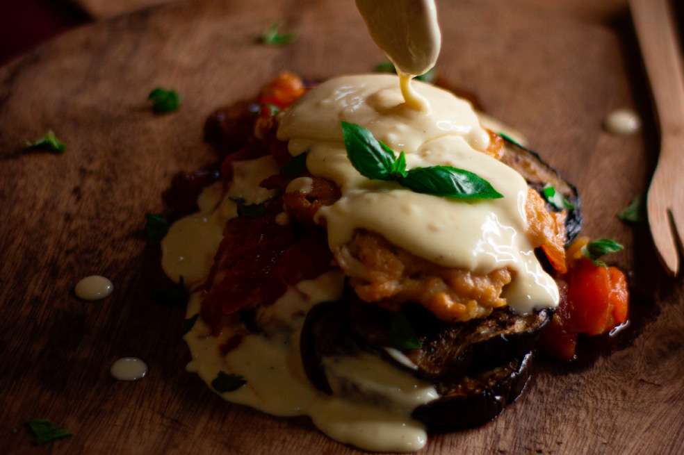 ¿Cómo preparar esta deliciosa lasagna de berenjenas?