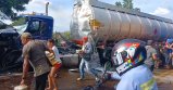 Saquearon camión de cerveza que chocó con otro de ACPM en San Jacinto, Bolívar