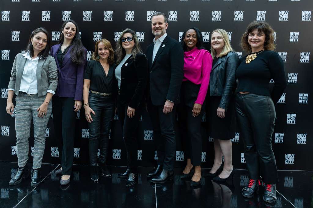 El equipo de New York City Tourism & Conventions e Interamerican Network.