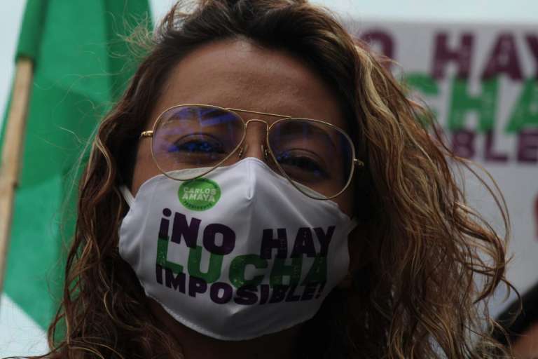 También tuvo palabras para el Partido Dignidad, al que representará en la consulta que se llevará a cabo el próximo 13 de marzo, mismo día de las elecciones a Congreso.