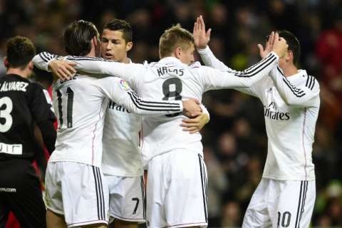 Real Madrid goleó a Rayo Vallecano 5-1 en el Bernabéu