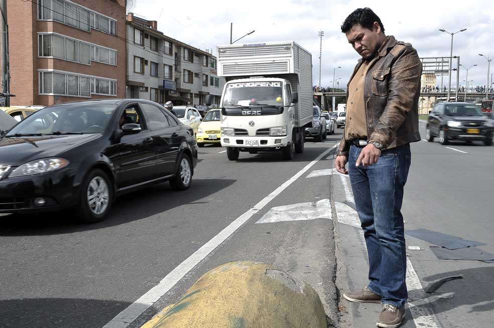 Giovanni Vergara, hermano de la víctima. /Luis Ángel