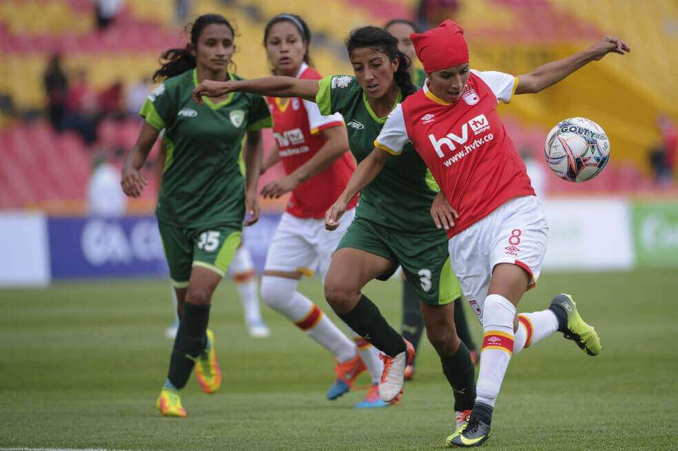La Equidad y Santa Fe son dos de los equipos que jugarán la próxima Liga Femenina. / Mauricio Alvarado - El Espectador