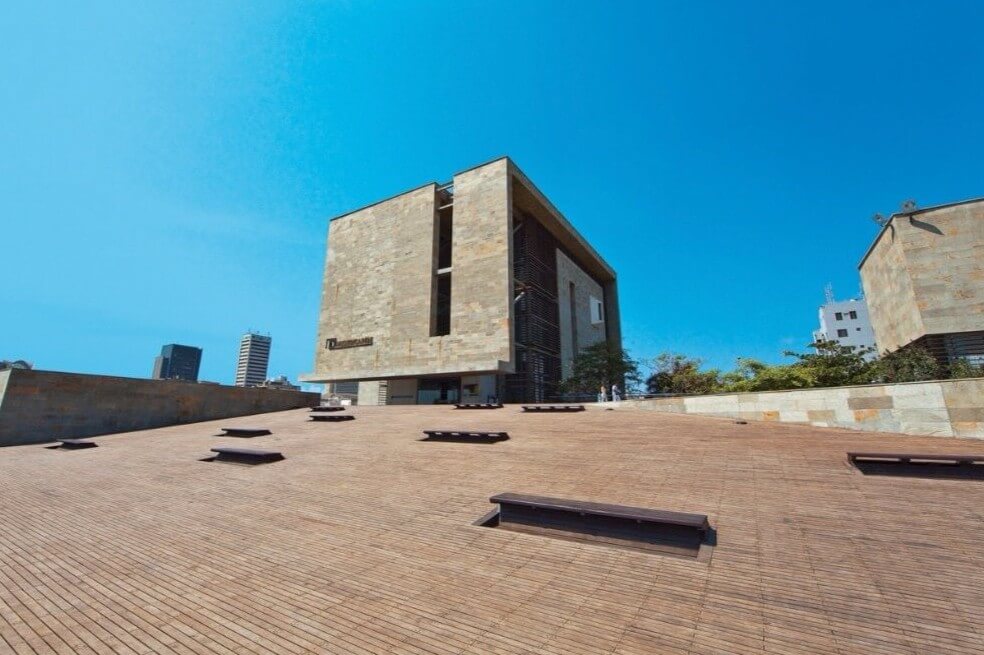 Este es el Parque Cultural del Caribe en Barranquilla. / Twitter @jaimepumarejo