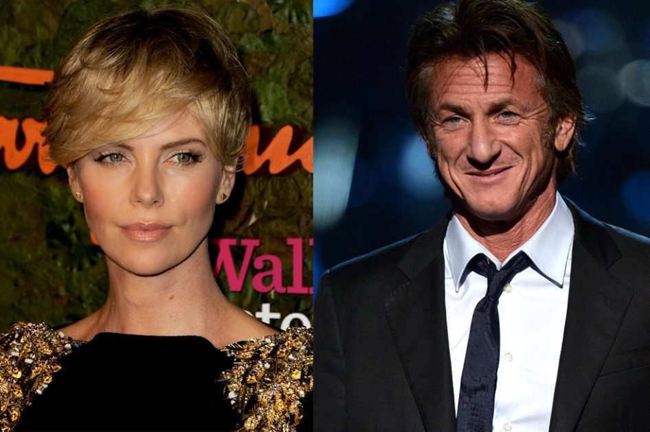 Charlize Theron y Sean Penn.