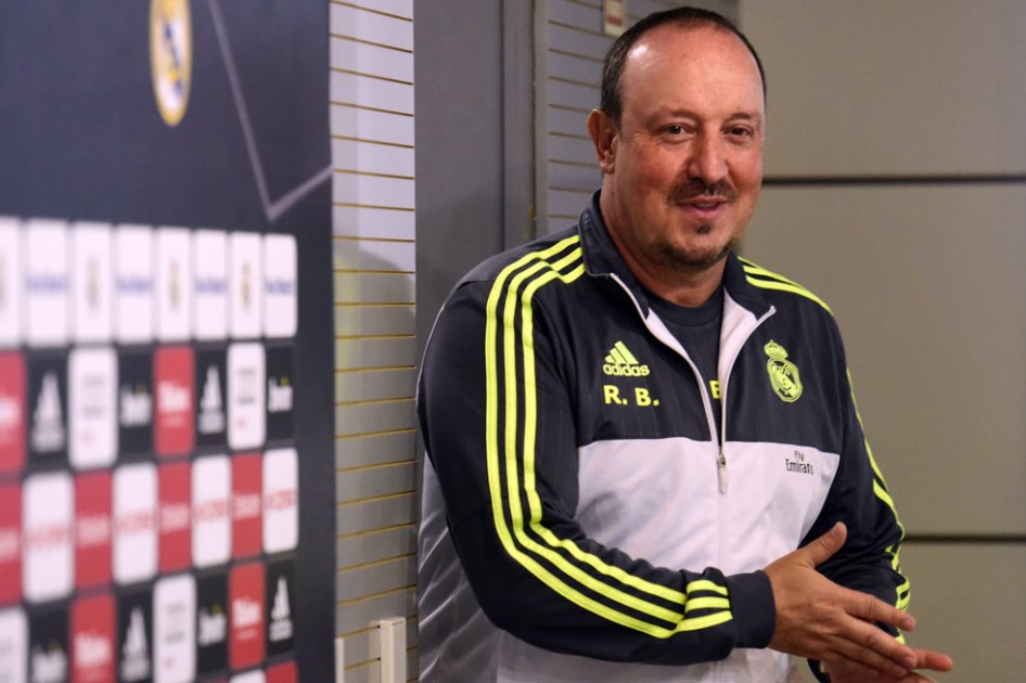 Rafael Benítez, entrenador del Real Madrid. Foto: AFP