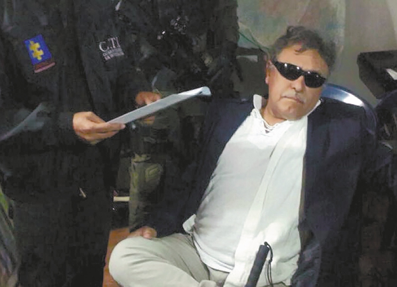 Jesús Santrich, desmovilizado guerrillero de las Farc, hoy pedido en extradición. / Mauricio Alvarado
