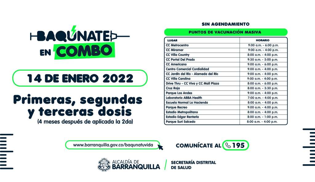 Vacunación Barranquilla.