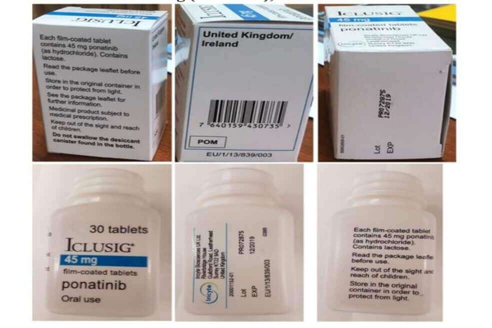 La OMS advirtió en febrero sobre un medicamento falso para la leucemia que circula por Europa y América a 17 millones de pesos la caja. / OMS
