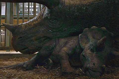 Así es el pequeño dinosaurio de "Jurassic World 3″