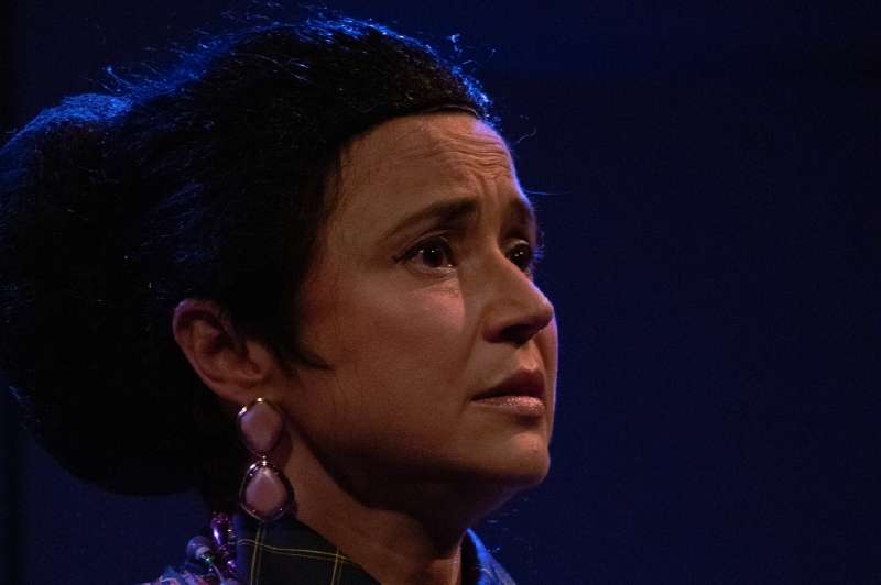 Fabiana Medina decidió representar a Emma Reyes porque se identificó mucho con el personaje. / Cortesía Teatro Mayor