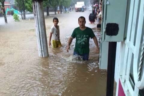 Fuertes lluvias causan inundaciones en Cúcuta