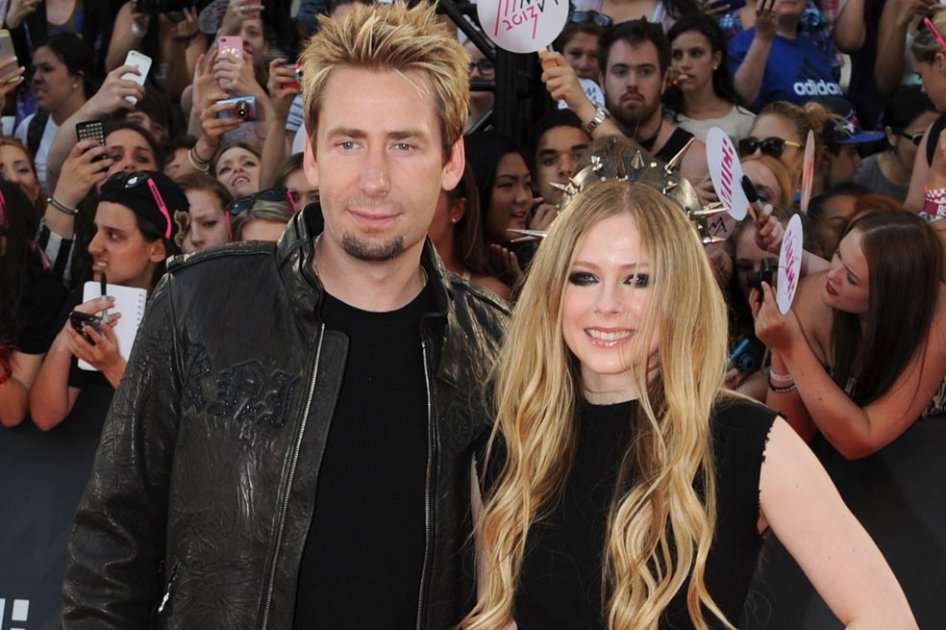 Chad Kroeger y Avril Lavigne.