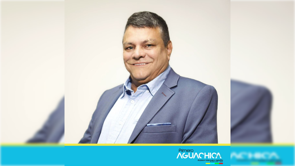 Robinson Antonio Manosalva, alcalde de Aguachica (Cesar).