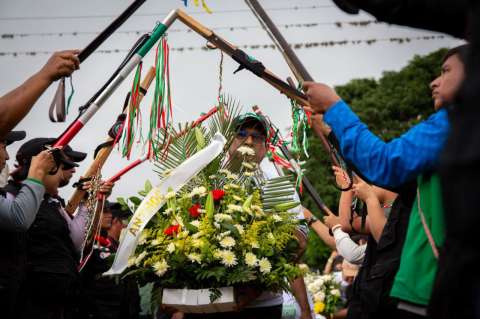 Tras 20 años de masacre de Caño Seco, araucanos conmemoran a líderes asesinados