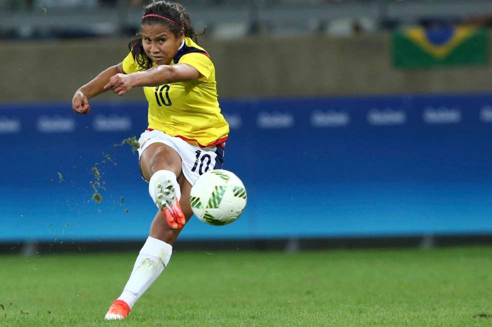 Leicy Santos no pierde las esperanzas de clasificar al Mundial. / Reuters