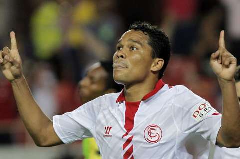 Doblete de Carlos Bacca en la victoria del Sevilla