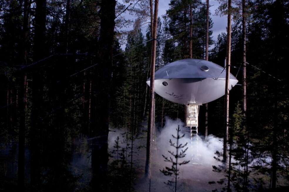 Treehotel - Harads, Suecia / Cortesía Booking.com