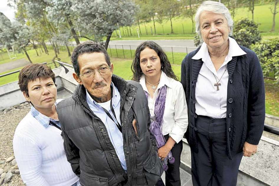De izq. a der.: Jackeline Rojas, Misael Payares, Sonia Liliana Godoy y Alba Stella Barreto. / David Campuzano