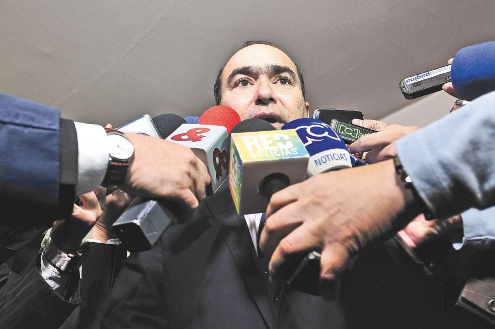 El exmagistrado Jorge Pretelt fue suspendido el pasado 24 de agosto. / Archivo