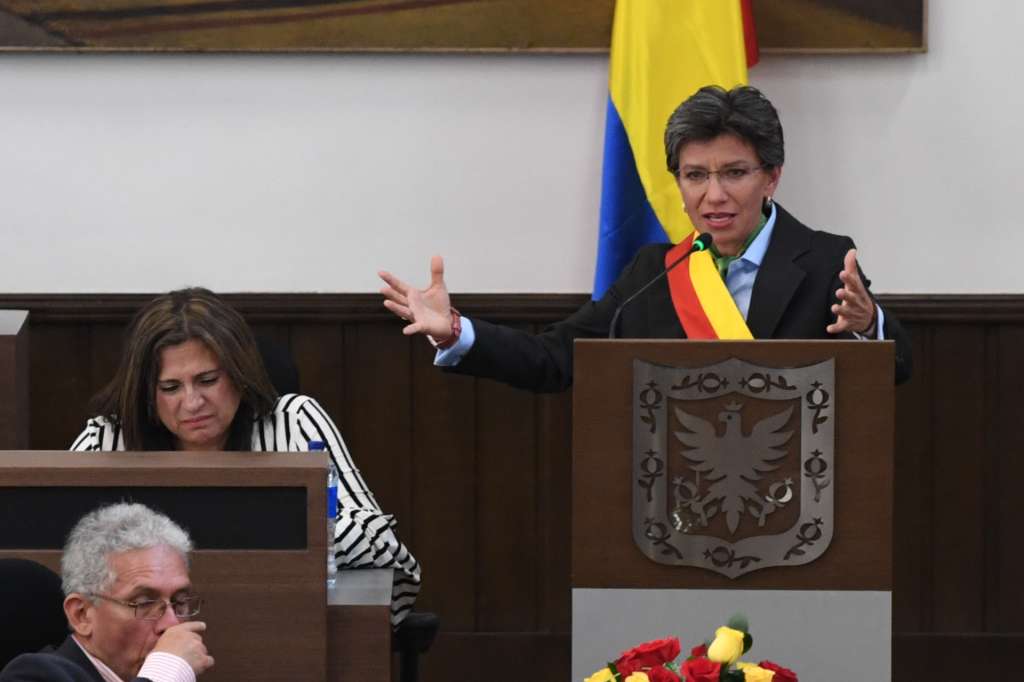 Instalación del Concejo de Bogotá 2020 – 2024 con la presencia de la alcaldesa electa de Bogotá, Claudia López