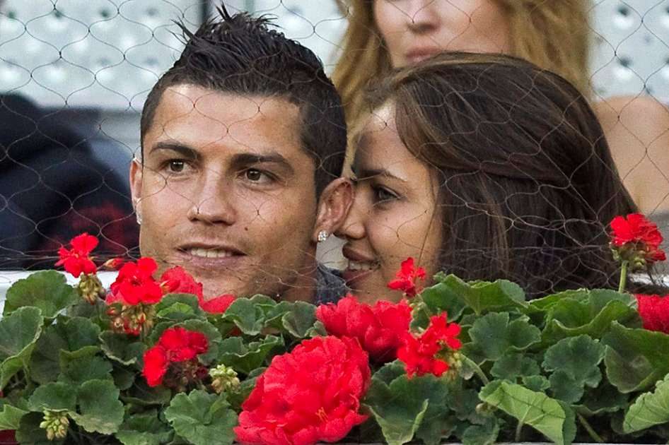 Cristiano Ronaldo, feliz con Irina Shayk. / Efe
