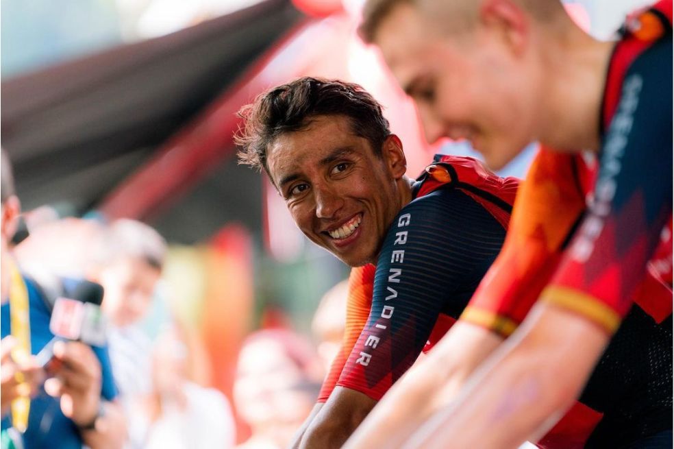 El ciclista zipaquireño Egan Bernal ocupa la casilla 31 de la clasificación general.