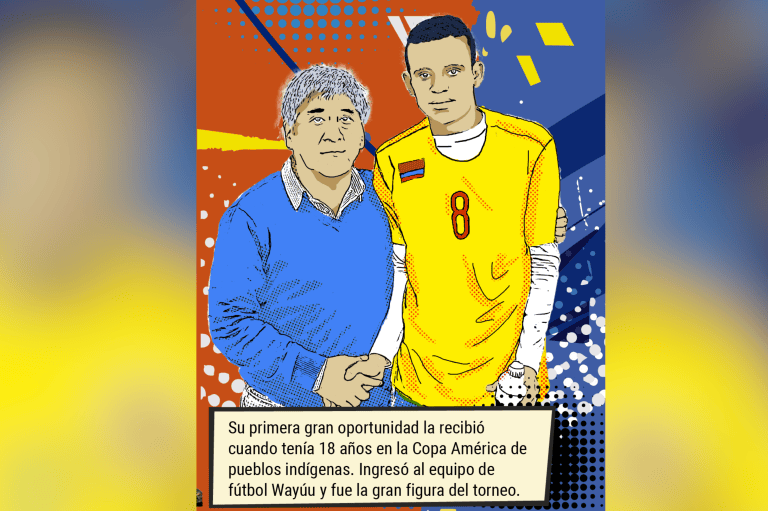 El cómic de Luis Díaz con la selección de Colombia, que busca el título de la Copa América 2024.