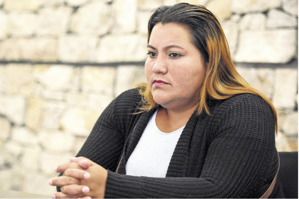 Elvia Villacís, hermana de Óscar Efrén Villacís Gómez, tuvo que investigar, por cuenta propia, el secuestro de su hermano. / Mauricio Alvarado