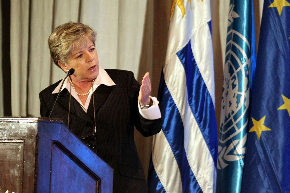 Alicia Bárcena, secretaria ejecutiva de la Comisión Económica para América Latina y el Caribe (Cepal). /EFE