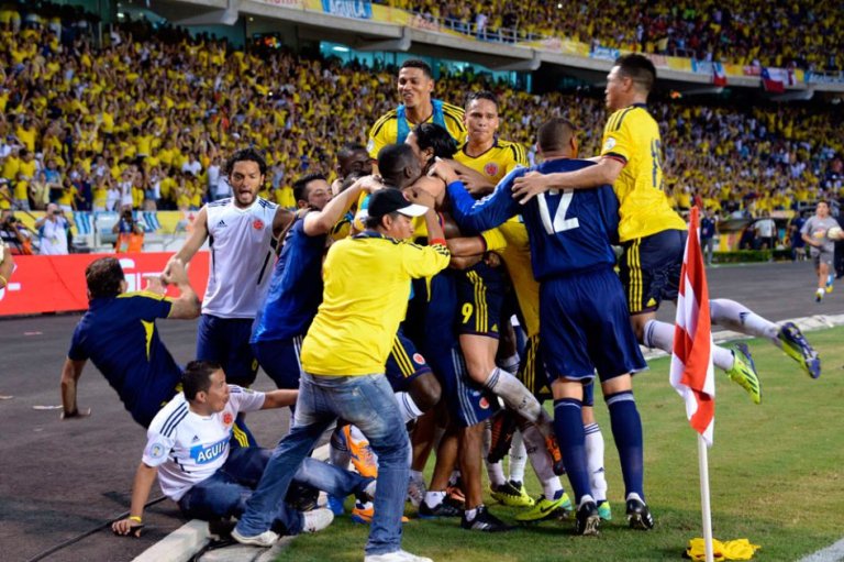 Los números que explican la clasificación de Colombia a Brasil 2014