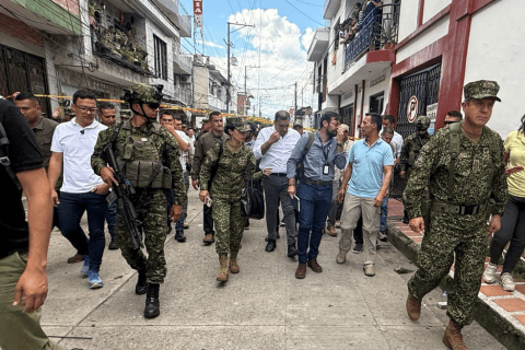 Los detalles del consejo de seguridad tras atentado terrorista en La Plata (Huila)