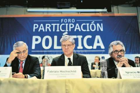 Garantías políticas, camino para la paz