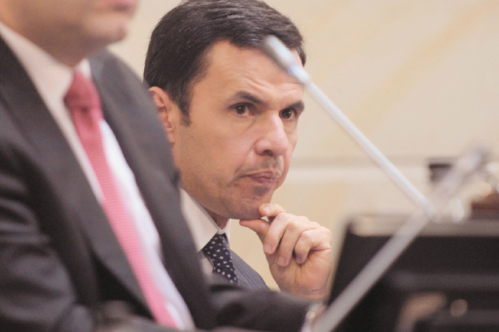 Muchas críticas le llueven al ministro del Interior, Guillermo Rivera, por su supuesta falta de liderazgo en el Congreso. / Cristian Garavito