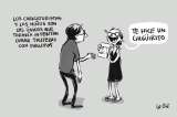 Los caricaturistas y los niños…