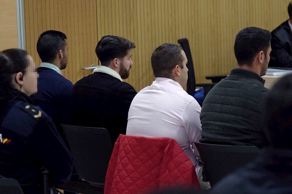 El juicio de cuatro miembros de "La manada" en España / Foto: EFE