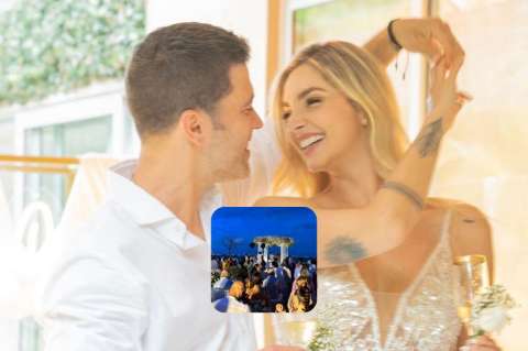 Melina Ramírez y Juan Manuel Mendoza llegaron al altar: Aquí imágenes de la boda