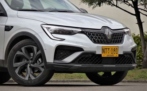En fotos: el nuevo Renault Arkana híbrido que llegó a Colombia