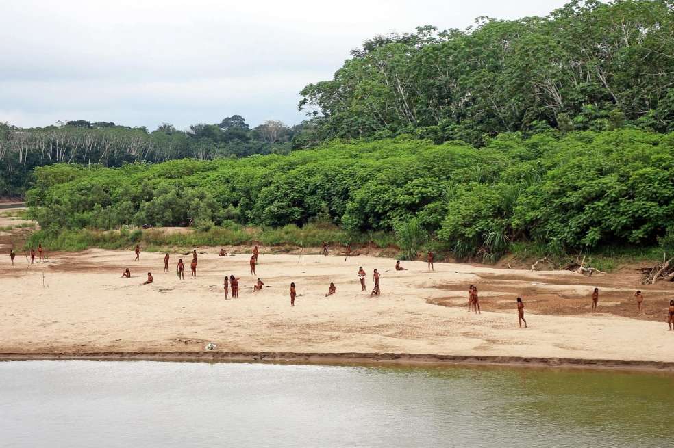 La tribu mashco piro está ubicada en la Amazonia peruana.
